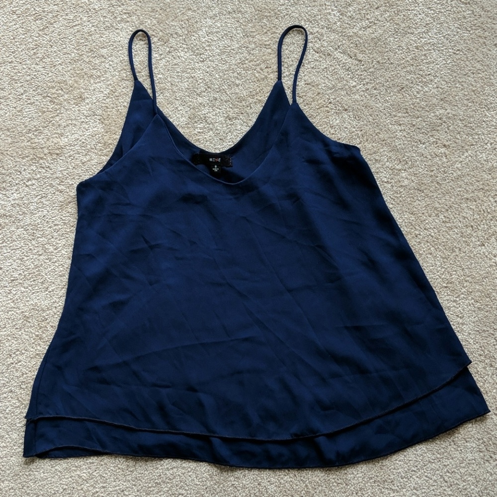 Blue tank